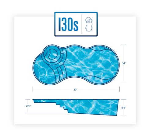 I30S Fiberglass Pool Diagram