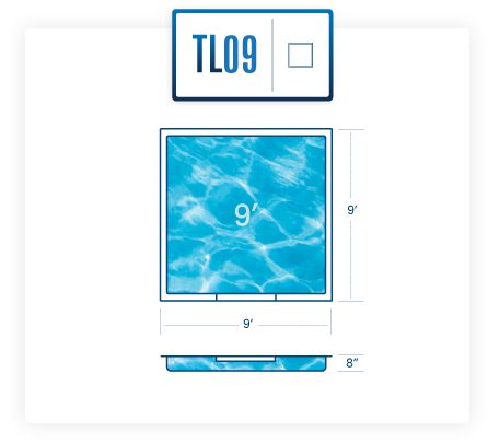 TL09 Fiberglass Pool Diagram